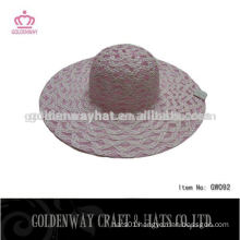 Wholesale Paper ladies top hat sun visor hat